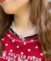 HELLO.SANFRANCISCO（ハローサンフランシスコ）の「【HELLO.SANFRANCISCO】フラワービーズネックレス（ネックレス）」