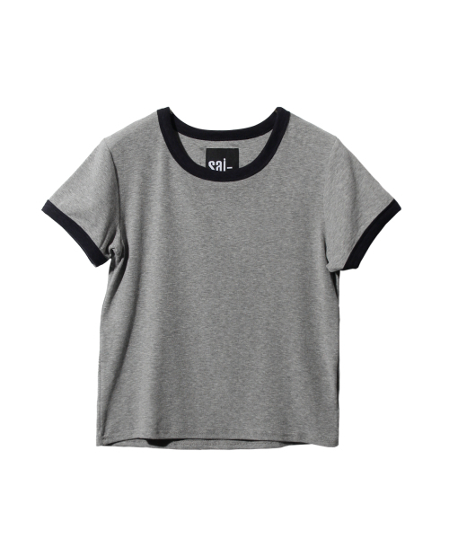 SAILAS(サイラス)の「(W)T04 Ringer_GR(Tシャツ/カットソー・レディース・その他・W)」の1枚目の写真