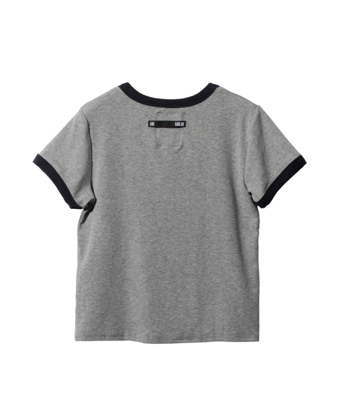 SAILAS(サイラス)の「(W)T04 Ringer_GR(Tシャツ/カットソー・レディース・その他・W)」の2枚目の写真