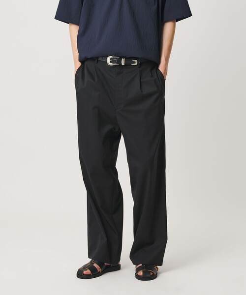 BEAUTY&YOUTH UNITED ARROWS(ビューティーアンドユースユナイテッドアローズ)の「トロピカル ワイド テーパード スラックス NO.9 ウォッシャブル(スラックス・メンズ・ダークグレー/その他1/ブラック・M/S/XL/L)」の6枚目の写真