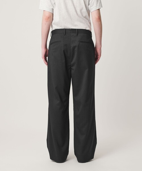 BEAUTY&YOUTH UNITED ARROWS(ビューティーアンドユースユナイテッドアローズ)の「トロピカル ワイド テーパード スラックス NO.9 ウォッシャブル(スラックス・メンズ・ダークグレー/その他1/ブラック・M/S/XL/L)」の10枚目の写真