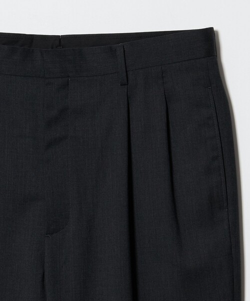 BEAUTY&YOUTH UNITED ARROWS(ビューティーアンドユースユナイテッドアローズ)の「トロピカル ワイド テーパード スラックス NO.9 ウォッシャブル(スラックス・メンズ・ダークグレー/その他1/ブラック・M/S/XL/L)」の13枚目の写真