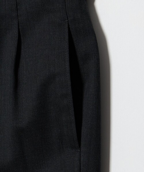 BEAUTY&YOUTH UNITED ARROWS(ビューティーアンドユースユナイテッドアローズ)の「トロピカル ワイド テーパード スラックス NO.9 ウォッシャブル(スラックス・メンズ・ダークグレー/その他1/ブラック・M/S/XL/L)」の14枚目の写真