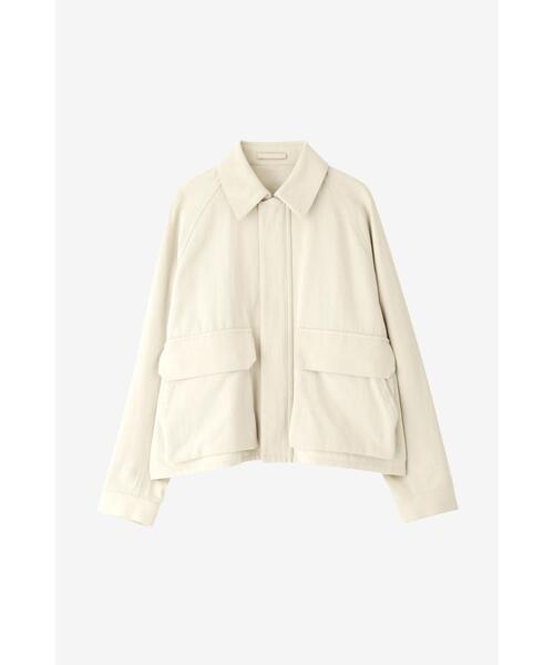 YLEVE(イレーヴ)の「YLEVE / COTTON LINEN TWILL BZ(ブルゾン・メンズ・ベージュ/グレー・5/3/4)」の11枚目の写真