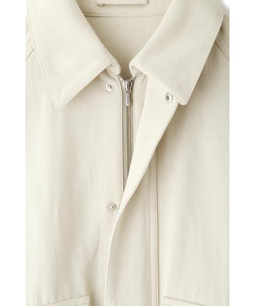 YLEVE(イレーヴ)の「YLEVE / COTTON LINEN TWILL BZ(ブルゾン・メンズ・ベージュ/グレー・5/3/4)」の14枚目の写真