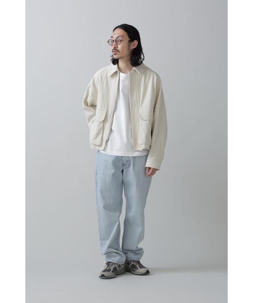 YLEVE(イレーヴ)の「YLEVE / COTTON LINEN TWILL BZ(ブルゾン・メンズ・ベージュ/グレー・5/3/4)」の19枚目の写真
