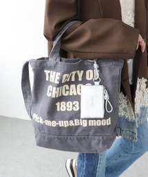 Three Four Time | 【casselini】WASHED LOGOBAG(トートバッグ)