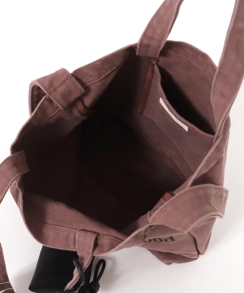 Three Four Time(スリーフォータイム)の「【casselini】WASHED LOGOBAG(トートバッグ・レディース・レオパード/ブラウン/グレー・FREE)」の21枚目の写真