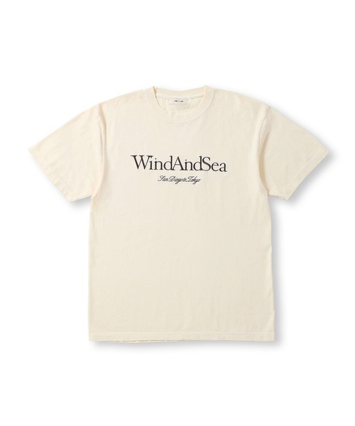 WIND AND SEA(ウィンダンシー)の「【ZOZO限定】ZOZO limited logo S/S TEE(Tシャツ/カットソー・メンズ・オフホワイト/グリーン・MEDIUM/LARGE/X-LARGE)」の1枚目の写真