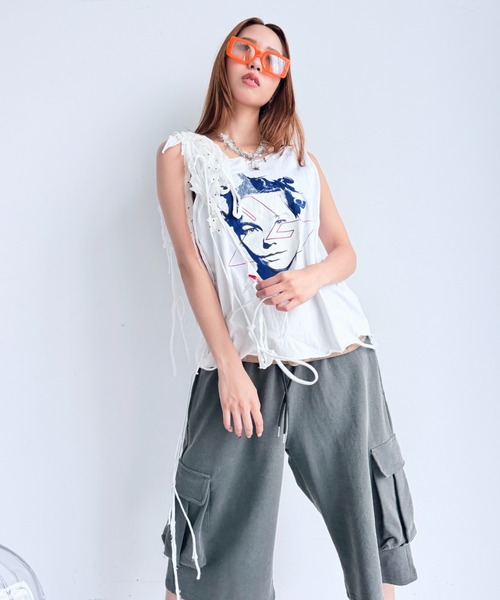 Y2K SYNAPSE FACTORY(ワイツーケー シナプスファクトリー)の「【SYNOVA】wellリメイクトップス(Tシャツ/カットソー・レディース・その他1/その他2/その他3・FREE)」の13枚目の写真