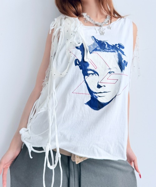 Y2K SYNAPSE FACTORY(ワイツーケー シナプスファクトリー)の「【SYNOVA】wellリメイクトップス(Tシャツ/カットソー・レディース・その他1/その他2/その他3・FREE)」の16枚目の写真