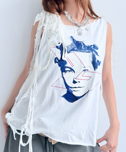 Y2K SYNAPSE FACTORY(ワイツーケー シナプスファクトリー)の「【SYNOVA】wellリメイクトップス(Tシャツ/カットソー・レディース・その他1/その他2/その他3・FREE)」の17枚目の写真