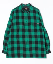 BUFFALO CHECK W PK SHIRT/バッファローチェック Wポケットシャツ