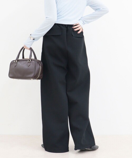 fredy emue(フレディエミュ)の「フラップデザインダンボールパンツ(その他パンツ・レディース・ブラック/グレー・38/36)」の10枚目の写真