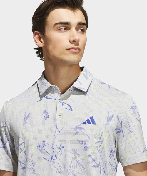 adidas（アディダス）の「アルティメット365 メッシュ クライマクール ポロシャツ【adidas Golf/アディダスゴルフ】（ポロシャツ・メンズ・ブルー・SMALL/MEDIUM/LARGE/X-LARGE/XX-LARGE）」の3枚目の写真