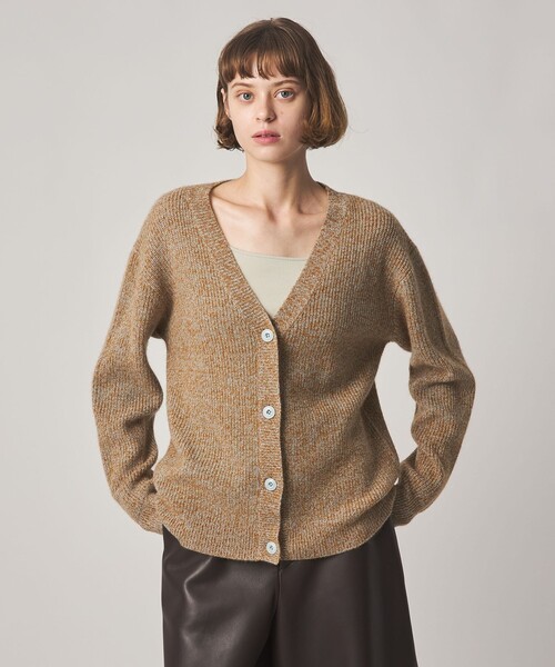 Steven Alan(スティーブンアラン)の「<Steven Alan>ウール ミックス ニット カーディガン(カーディガン/ボレロ・レディース・ネイビー/ブラウン・FREE)」の9枚目の写真
