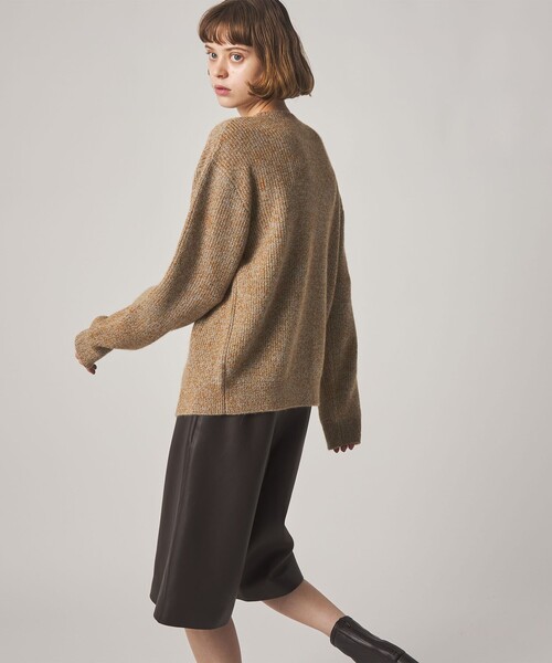 Steven Alan(スティーブンアラン)の「<Steven Alan>ウール ミックス ニット カーディガン(カーディガン/ボレロ・レディース・ネイビー/ブラウン・FREE)」の11枚目の写真