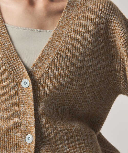 Steven Alan(スティーブンアラン)の「<Steven Alan>ウール ミックス ニット カーディガン(カーディガン/ボレロ・レディース・ネイビー/ブラウン・FREE)」の12枚目の写真