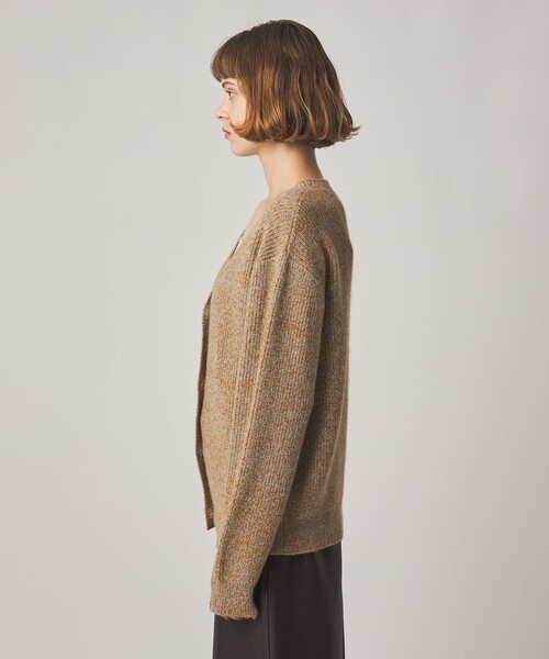 Steven Alan(スティーブンアラン)の「<Steven Alan>ウール ミックス ニット カーディガン(カーディガン/ボレロ・レディース・ネイビー/ブラウン・FREE)」の18枚目の写真