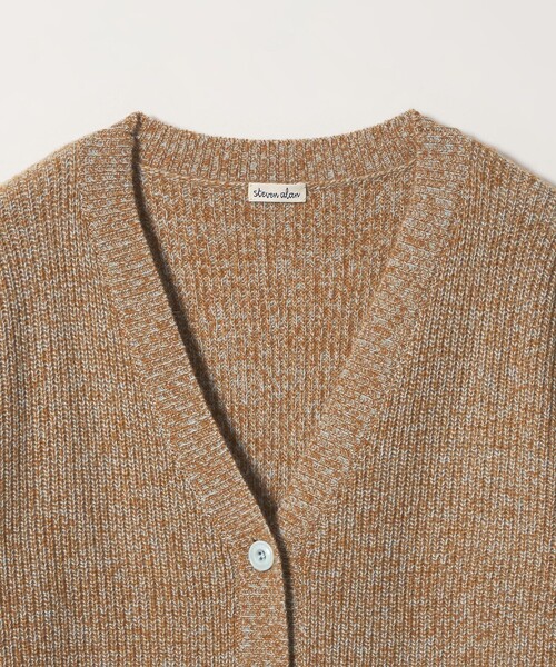 Steven Alan(スティーブンアラン)の「<Steven Alan>ウール ミックス ニット カーディガン(カーディガン/ボレロ・レディース・ネイビー/ブラウン・FREE)」の22枚目の写真