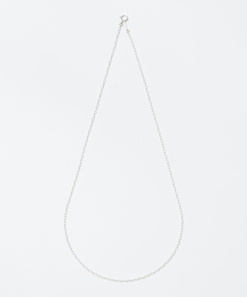 City Ambient Products(シティアンビエントプロダクツ)の「City Ambient Products: SILVER925 GROOVE OVAL CHAIN NECKLACE(ネックレス・メンズ・シルバー・ONE SIZE)」の3枚目の写真