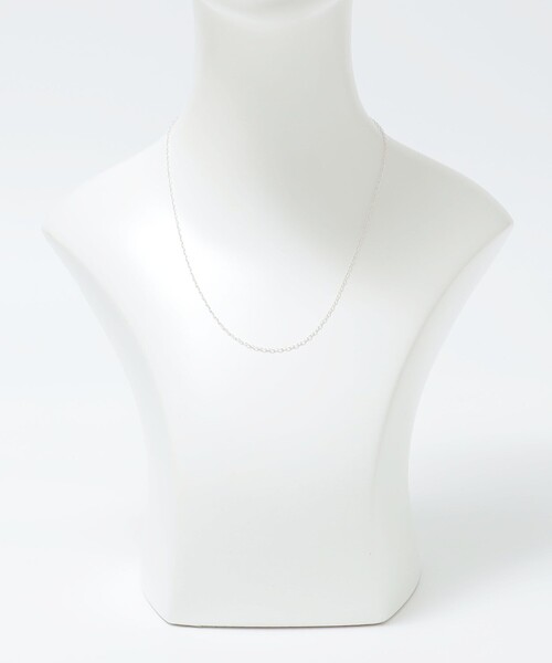City Ambient Products(シティアンビエントプロダクツ)の「City Ambient Products: SILVER925 GROOVE OVAL CHAIN NECKLACE(ネックレス・メンズ・シルバー・ONE SIZE)」の8枚目の写真