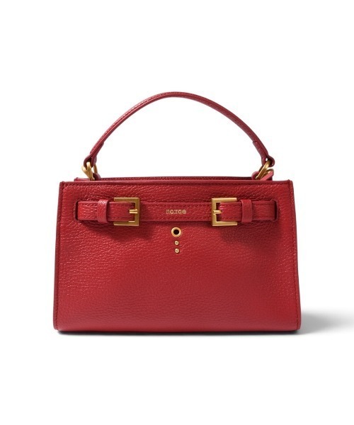 no:rae(ノラエ)の「【no:rae / ノラエ】DP280 2WAYハンドバッグ ショルダーストラップ付き(ハンドバッグ・レディース・レッド/ブラック・ONE SIZE)」の10枚目の写真