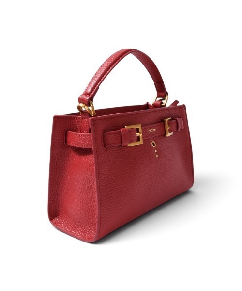 no:rae(ノラエ)の「【no:rae / ノラエ】DP280 2WAYハンドバッグ ショルダーストラップ付き(ハンドバッグ・レディース・レッド/ブラック・ONE SIZE)」の11枚目の写真