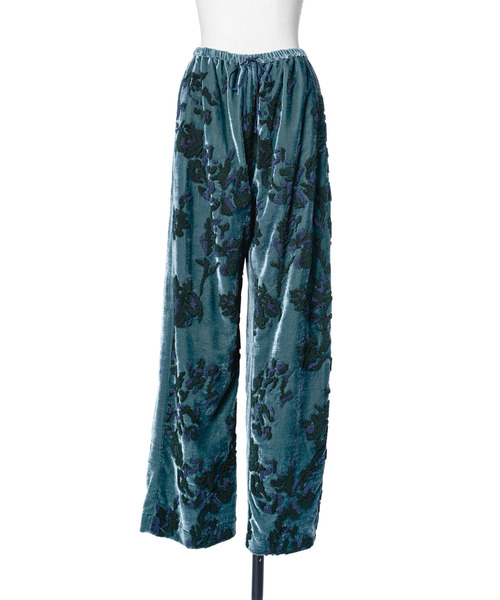 muller of yoshiokubo(ミュラーオブヨシオクボ)の「muller of yoshiokubo ミュラーオブヨシオクボ / DIMENSIONAL EMBROIDERY PANTS ディメンショナルエンブロイダリーパンツ / MLF26416(その他パンツ・レディース・ブルー/ブラウン・38)」の10枚目の写真