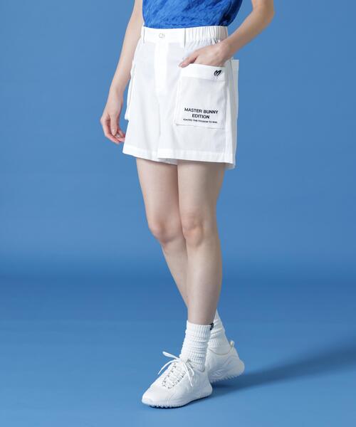 MASTER BUNNY EDITION(マスターバニーエディション)の「【MASTER BUNNY EDITION】エアードビーショートパンツ(その他パンツ・レディース・ブラック/ブルー系その他/ホワイト・SMALL/MEDIUM/LARGE)」の1枚目の写真