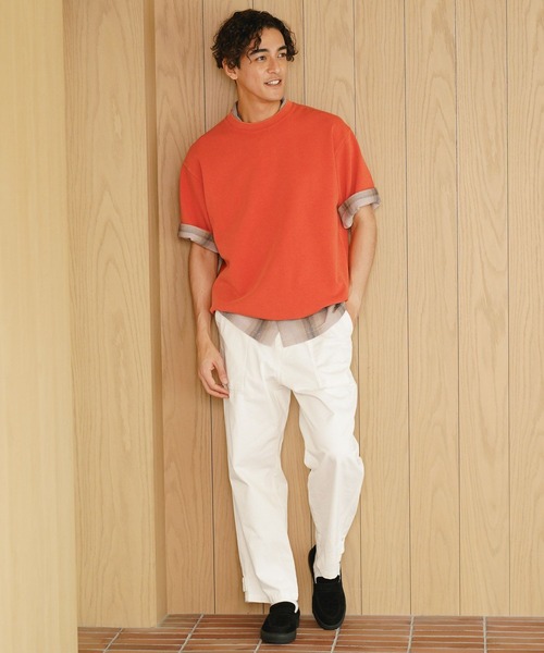 BAYFLOW（ベイフロー）の「フェードベイカーパンツ（その他パンツ・メンズ・オフホワイト/ブラック/ブラウン/カーキ・LARGE/MEDIUM）」の5枚目の写真