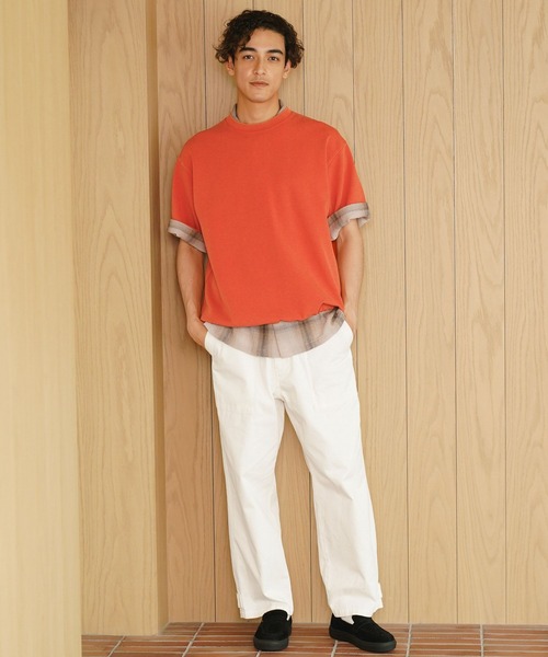 BAYFLOW（ベイフロー）の「フェードベイカーパンツ（その他パンツ・メンズ・オフホワイト/ブラック/ブラウン/カーキ・LARGE/MEDIUM）」の6枚目の写真