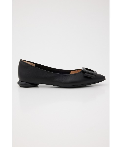 STACCATO(スタッカート)の「ミルーレフラットシューズ(パンプス・レディース・グレイッシュベージュ/ブラック・24.5cm/24cm/23.5cm/23cm/22.5cm)」の4枚目の写真