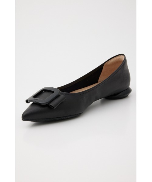 STACCATO(スタッカート)の「ミルーレフラットシューズ(パンプス・レディース・グレイッシュベージュ/ブラック・24.5cm/24cm/23.5cm/23cm/22.5cm)」の9枚目の写真