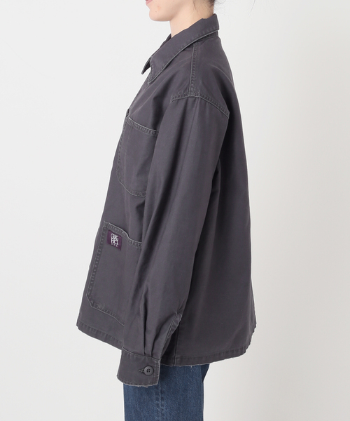 GUNG HO（ガンホー）の「ウォッシャブル / GUNG HO / ガン ホー BACK SATIN FATIGUE JACKET（その他アウター・レディース・カーキ/ネイビー・MEDIUM/LARGE）」の7枚目の写真