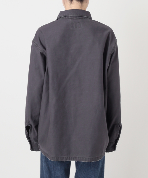 GUNG HO（ガンホー）の「ウォッシャブル / GUNG HO / ガン ホー BACK SATIN FATIGUE JACKET（その他アウター・レディース・カーキ/ネイビー・MEDIUM/LARGE）」の8枚目の写真