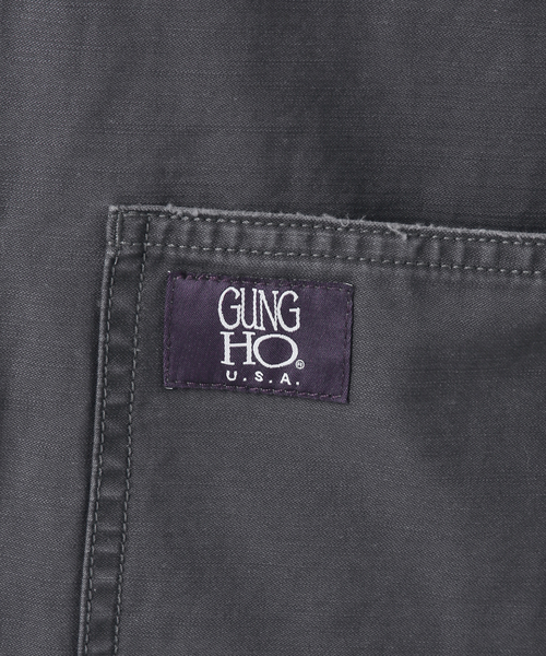GUNG HO（ガンホー）の「ウォッシャブル / GUNG HO / ガン ホー BACK SATIN FATIGUE JACKET（その他アウター・レディース・カーキ/ネイビー・MEDIUM/LARGE）」の12枚目の写真