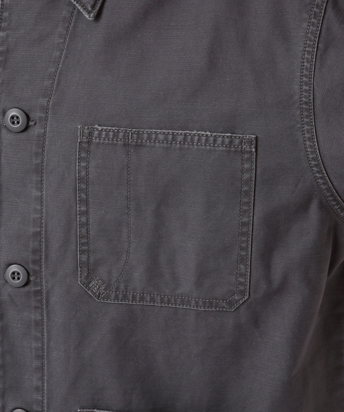 GUNG HO（ガンホー）の「ウォッシャブル / GUNG HO / ガン ホー BACK SATIN FATIGUE JACKET（その他アウター・レディース・カーキ/ネイビー・MEDIUM/LARGE）」の13枚目の写真