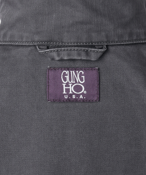 GUNG HO（ガンホー）の「ウォッシャブル / GUNG HO / ガン ホー BACK SATIN FATIGUE JACKET（その他アウター・レディース・カーキ/ネイビー・MEDIUM/LARGE）」の22枚目の写真