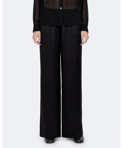 ALLSAINTS(オールセインツ)の「LYCIA CREPE WIDE-LEG TROUSERS | LYCIA クレープ ワイドレッグ トラウザー(その他パンツ・レディース・ブラック・6/8/10/4)」の5枚目の写真