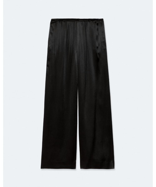ALLSAINTS(オールセインツ)の「LYCIA CREPE WIDE-LEG TROUSERS | LYCIA クレープ ワイドレッグ トラウザー(その他パンツ・レディース・ブラック・6/8/10/4)」の8枚目の写真