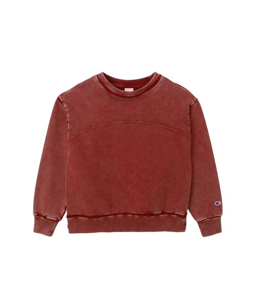 Champion(チャンピオン)の「【Champion/チャンピオン】レディース クルーネックスウェットシャツ(スウェット・レディース・ダークネイビー/ブルー系その他3/マルーン・LARGE/MEDIUM)」の3枚目の写真