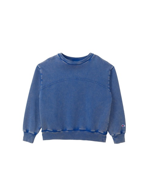Champion(チャンピオン)の「【Champion/チャンピオン】レディース クルーネックスウェットシャツ(スウェット・レディース・ダークネイビー/ブルー系その他3/マルーン・LARGE/MEDIUM)」の2枚目の写真