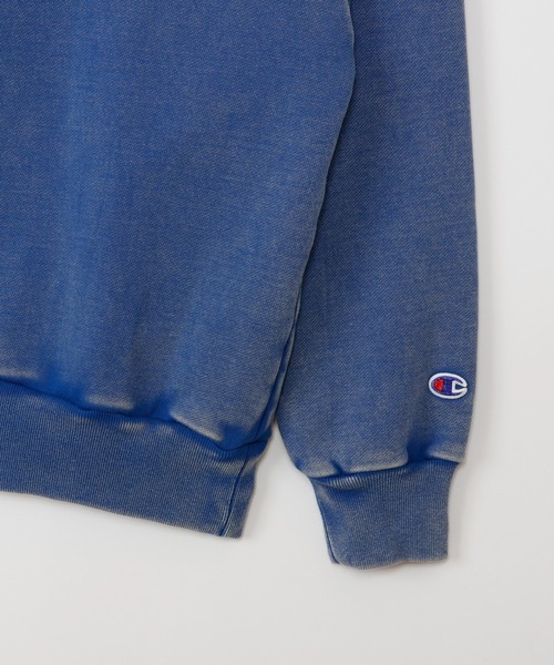 Champion(チャンピオン)の「【Champion/チャンピオン】レディース クルーネックスウェットシャツ(スウェット・レディース・ダークネイビー/ブルー系その他3/マルーン・LARGE/MEDIUM)」の4枚目の写真