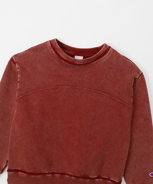 Champion(チャンピオン)の「【Champion/チャンピオン】レディース クルーネックスウェットシャツ(スウェット・レディース・ダークネイビー/ブルー系その他3/マルーン・LARGE/MEDIUM)」の12枚目の写真
