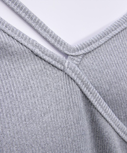 STAY MOTION（ステイモーション）の「【WEB限定】アシメトリーレイヤード風カットソー［骨格ナチュラル／大人カジュアル／モード］（Tシャツ/カットソー・レディース・ライトベージュ/ブラック/グレー・F）」の4枚目の写真