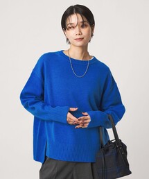 ［size SHORTあり］SERENITY クルーネック プルオーバー ニット