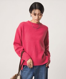 ［size SHORTあり］SERENITY クルーネック プルオーバー ニット