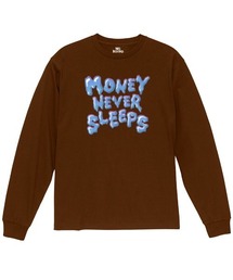 NOBOUND(ノーバウンド) 長袖Tシャツ メッセージ ロゴ プリント レギュラーシルエット ロンT トップス カットソー メンズ ユニセックス