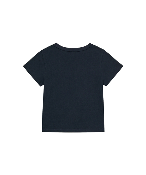 DEINET(ダイニット)の「BI GRAPHIC SLIMSIZED T-SHIRT IN NAVY(Tシャツ/カットソー・レディース・その他・FREE)」の3枚目の写真